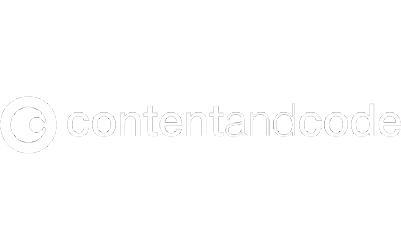 Content and Code Brand Logo